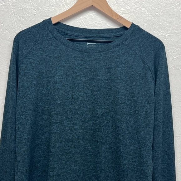Member's Mark - Women's Curved Hem Long Sleeve Soft Heather Top - M - Picture 4 of 8